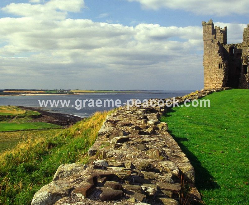 Lilburn Tower, Dunstanburgh Castle, Embleton, Northumberland