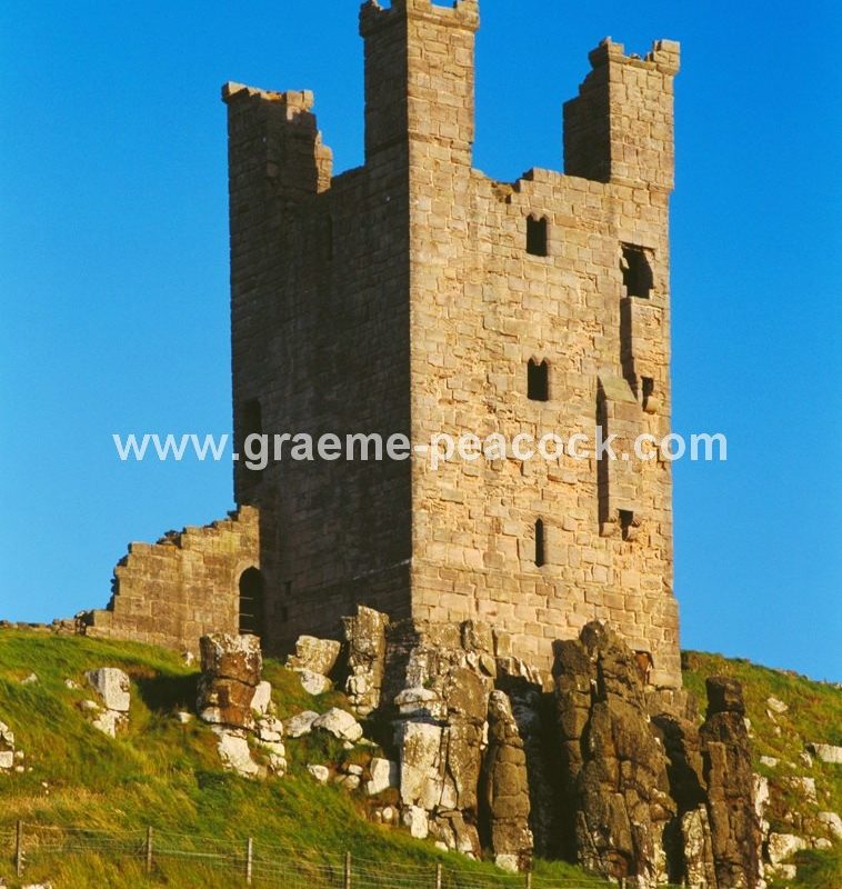 Lilburn Tower, Dunstanburgh Castle, Embleton, Northumberland