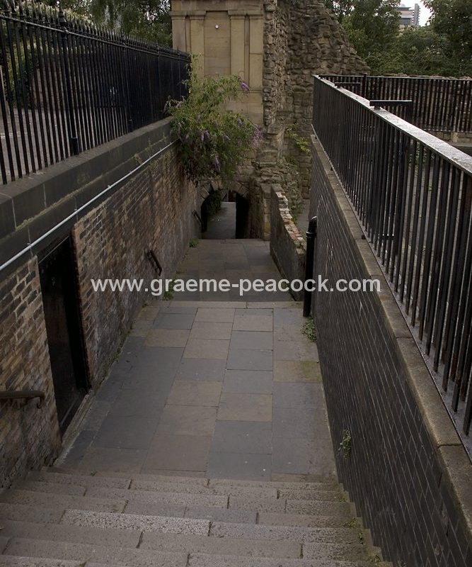 Castle Keep stairs, Newcastle upon Tyne