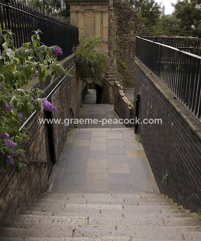 Castle Keep stairs, Newcastle upon Tyne