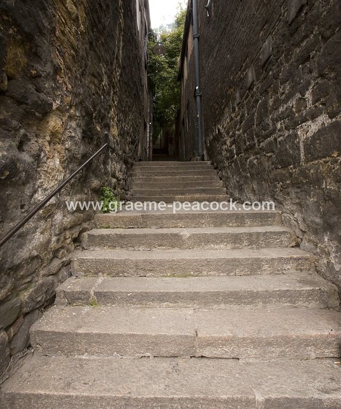 Castle Keep stairs, Newcastle upon Tyne