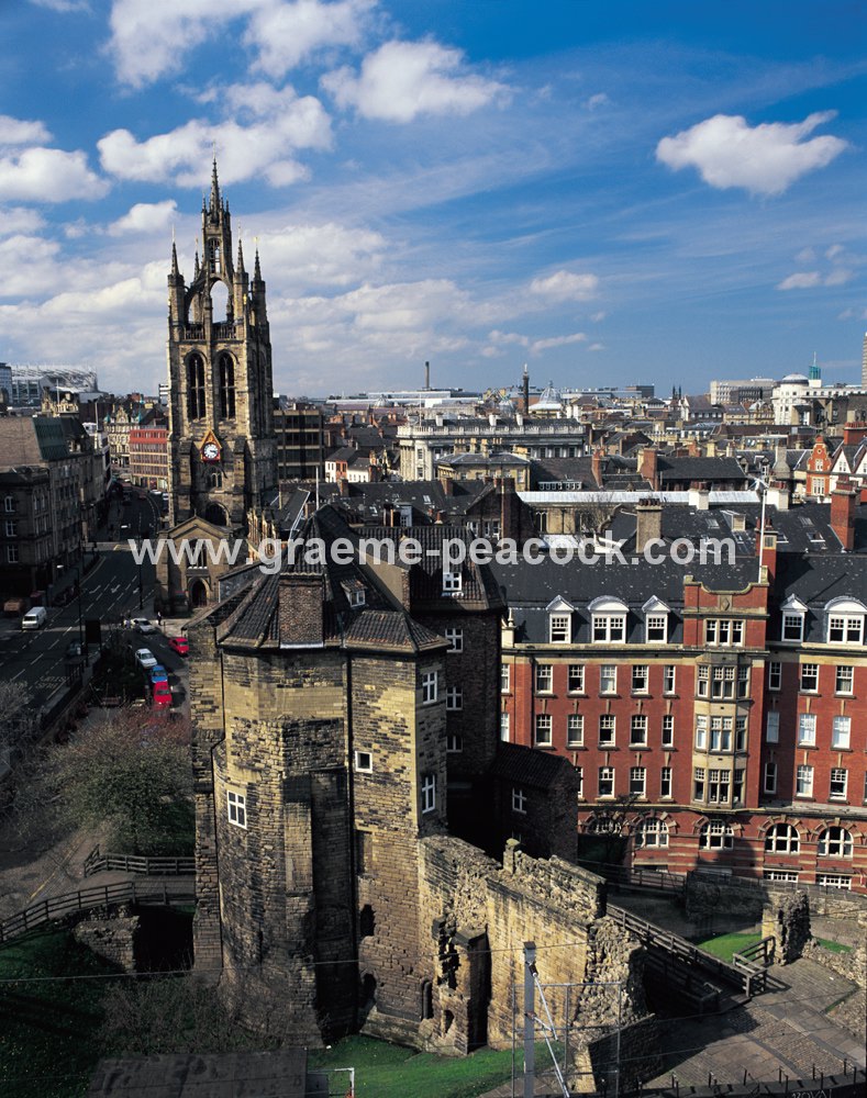 Black Gate and St. Nicholas Cathedral Newcastle upon Tyne