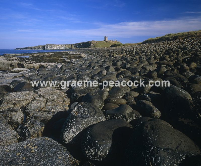 Dunstanburgh Castle, near Embleton, Northumberland