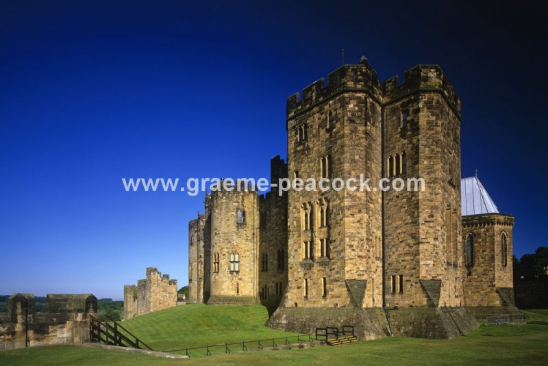 The Keep,  Alnwick Castle,  Alnwick,  Northumberland
