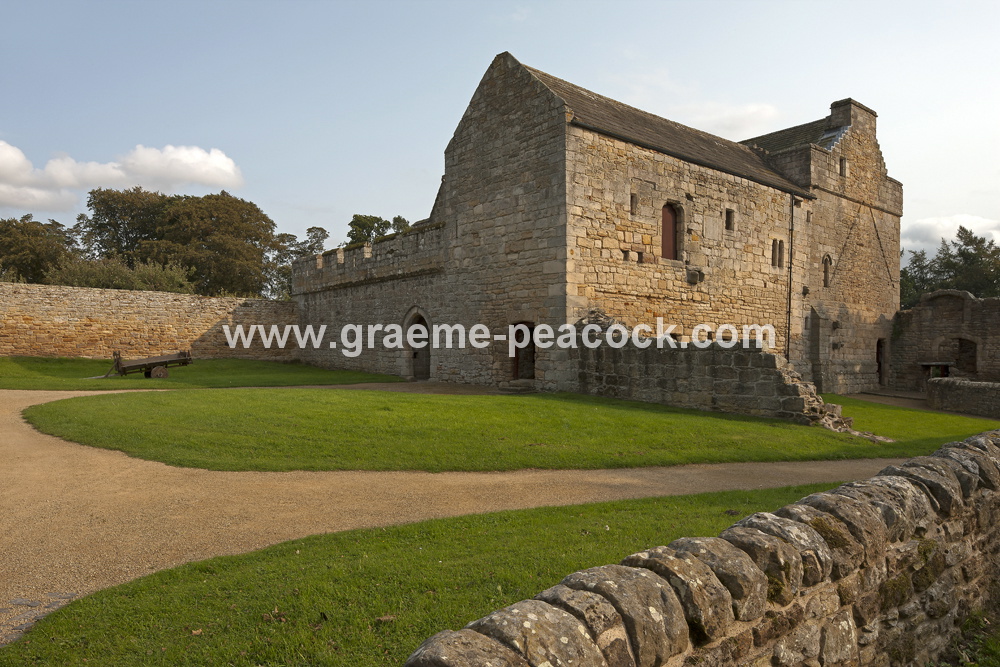 Aydon Castle near Corbridge, Northumberland