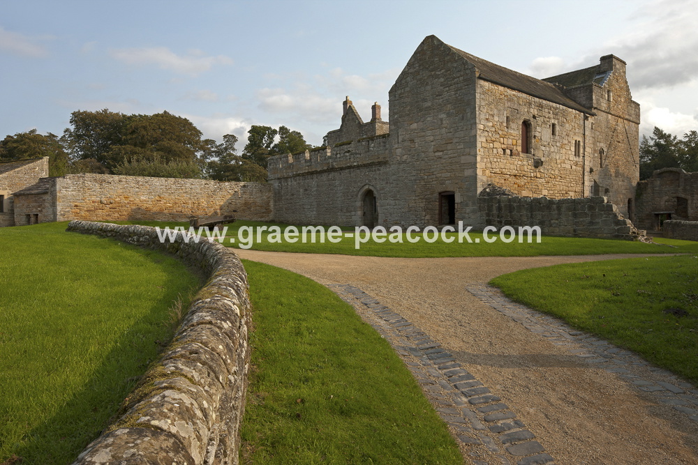 Aydon Castle near Corbridge, Northumberland