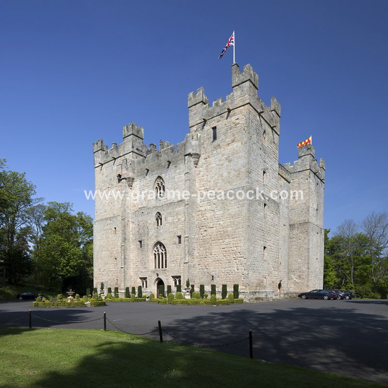 Langley Castle, Langley-on-Tyne near Haydon Bridge, Northumberland
