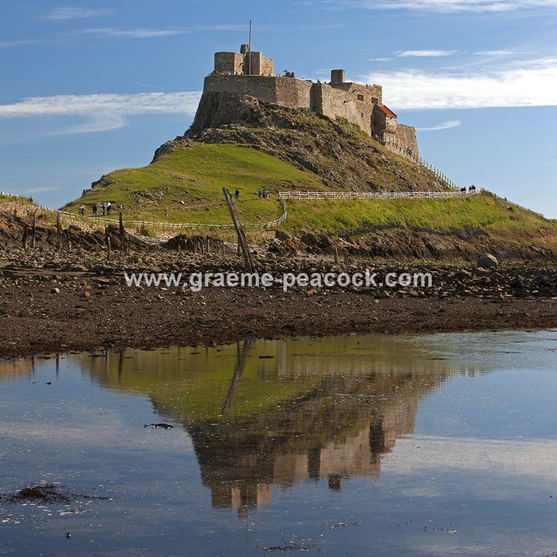 Lindisfarne Castle, Holy Island of Lindisfarne, near Berwick-upon-Tweed, Northumberland