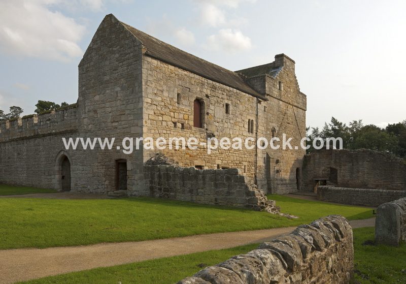 Aydon Castle near Corbridge, Northumberland