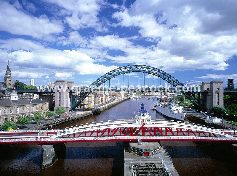 Swing, Tyne & Millennium Bridges