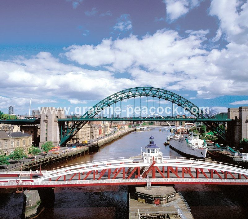 Swing, Tyne & Millennium Bridges