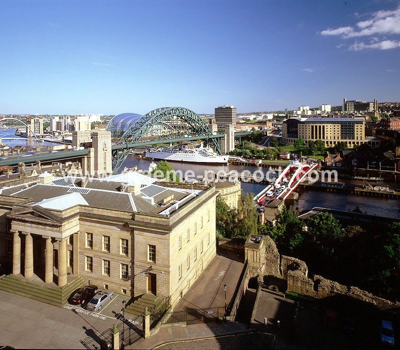 View of Newcastle Quayside from Castle Keep