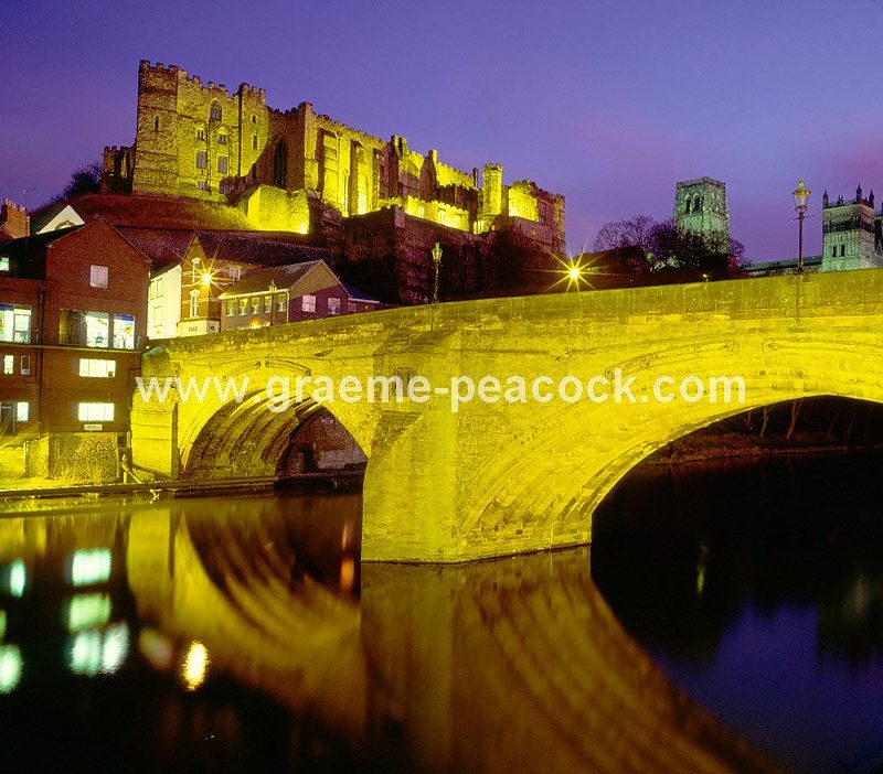 Durham City at night