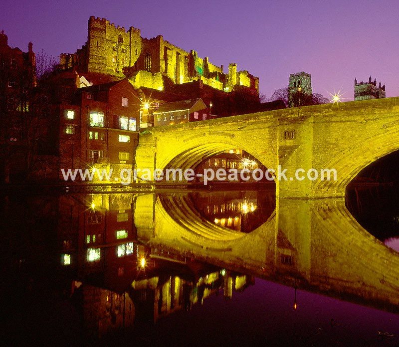 Durham City at night
