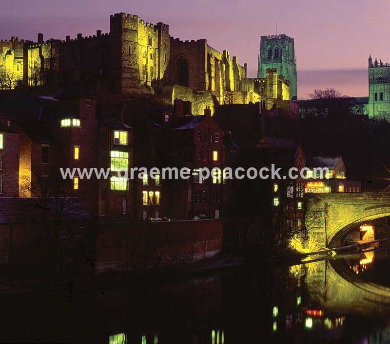 Durham City at night