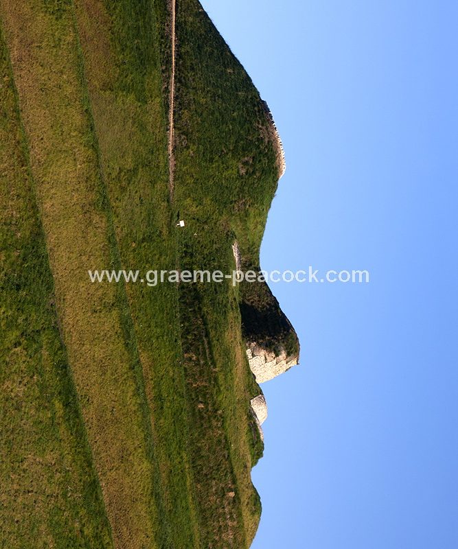 Landscape image of 'Northumberlandia' near Cramlington, Northumberland