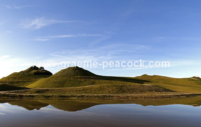 Landscape image of 'Northumberlandia' near Cramlington, Northumberland