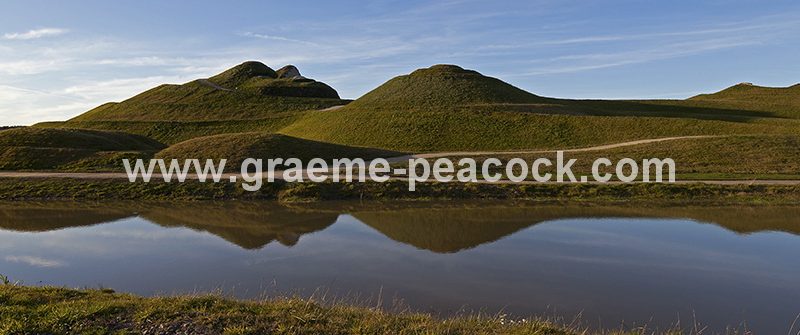 Landscape image of 'Northumberlandia' near Cramlington, Northumberland