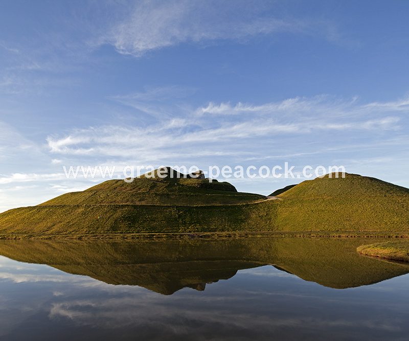 Landscape image of 'Northumberlandia' near Cramlington, Northumberland
