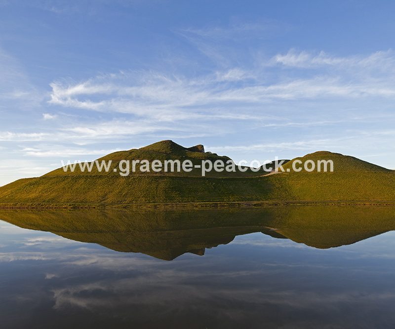 Landscape image of 'Northumberlandia' near Cramlington, Northumberland