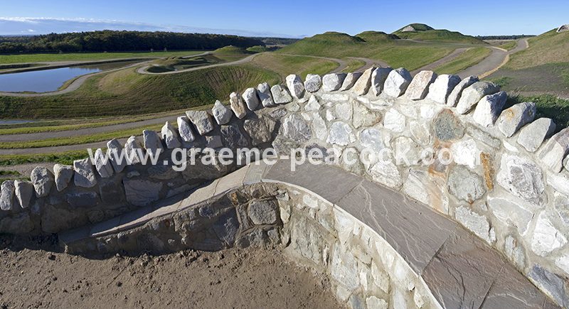 Landscape image of 'Northumberlandia' near Cramlington, Northumberland