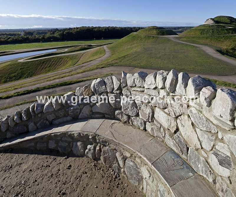Landscape image of 'Northumberlandia' near Cramlington, Northumberland