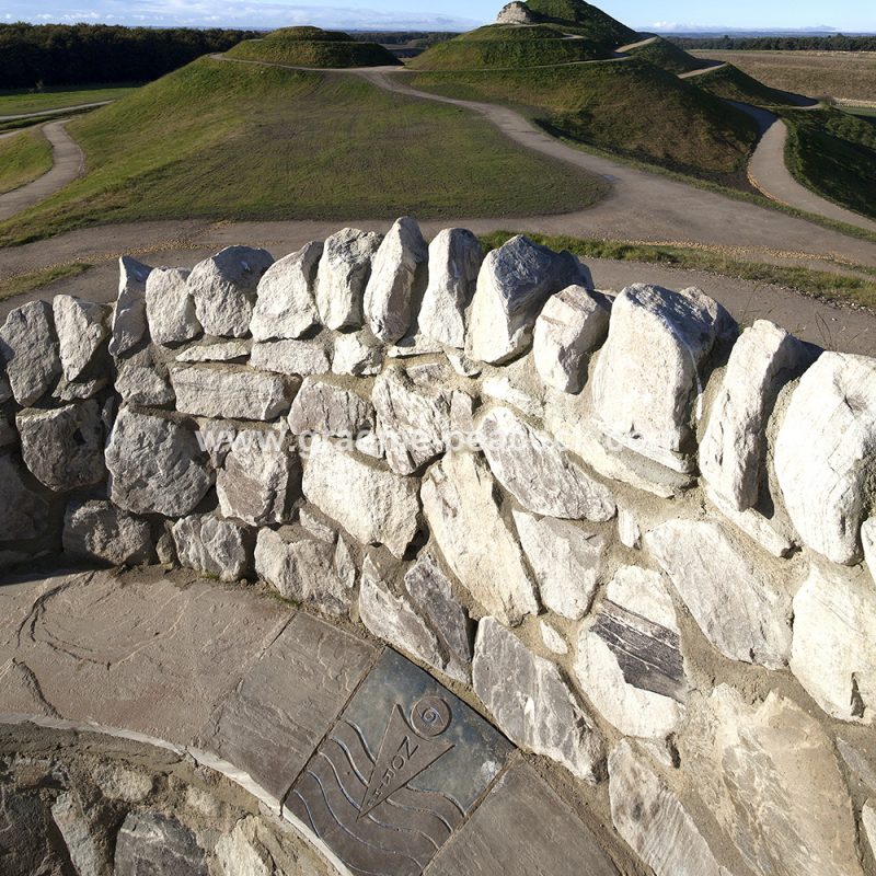 Landscape image of 'Northumberlandia' near Cramlington, Northumberland