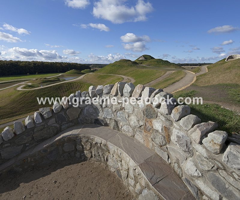 Landscape image of 'Northumberlandia' near Cramlington, Northumberland