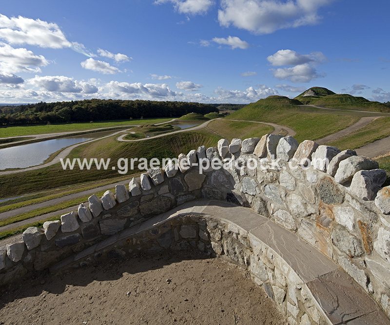 Landscape image of 'Northumberlandia' near Cramlington, Northumberland