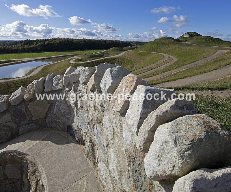 Landscape image of 'Northumberlandia' near Cramlington, Northumberland