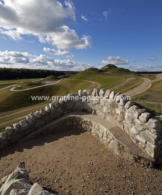 Landscape image of 'Northumberlandia' near Cramlington, Northumberland