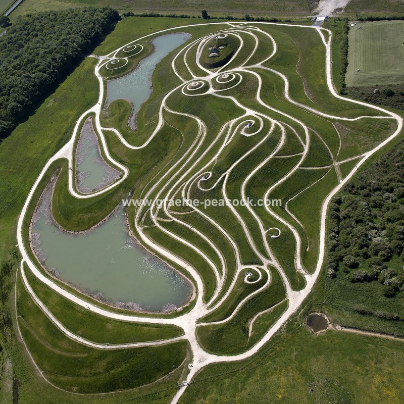 'Northumberlandia' near Cramlington, Northumberland