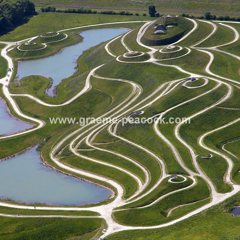 'Northumberlandia' near Cramlington, Northumberland