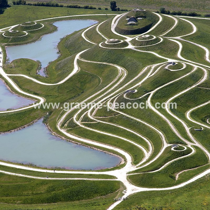 'Northumberlandia' near Cramlington, Northumberland