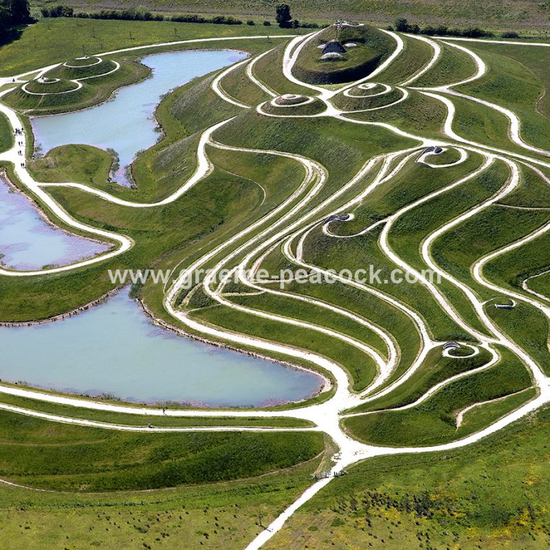 'Northumberlandia' near Cramlington, Northumberland