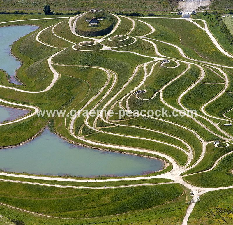 'Northumberlandia' near Cramlington, Northumberland