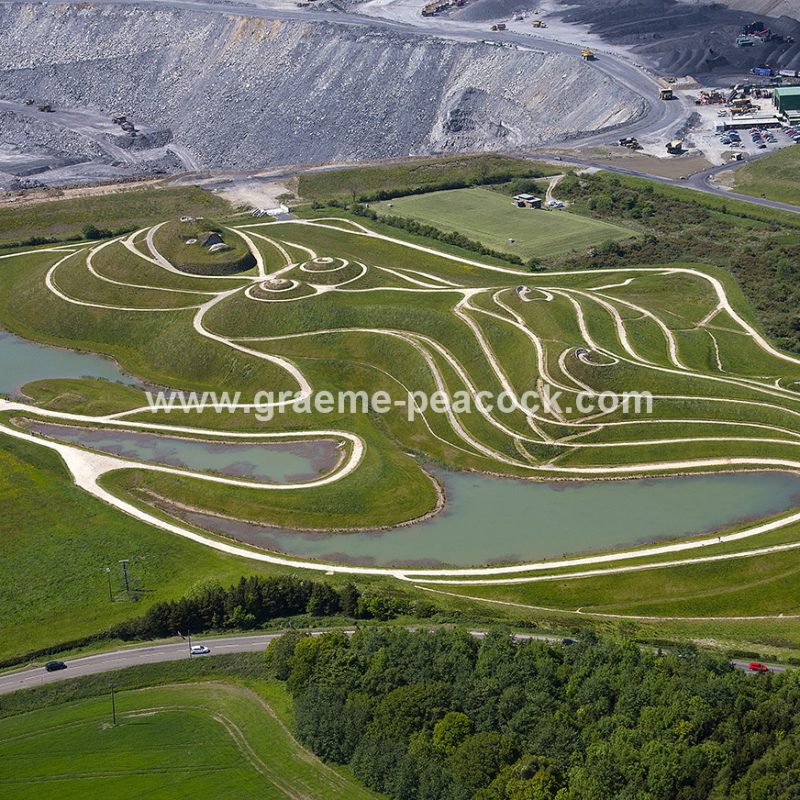 'Northumberlandia' near Cramlington, Northumberland