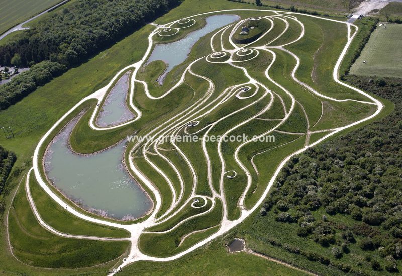 'Northumberlandia' near Cramlington, Northumberland