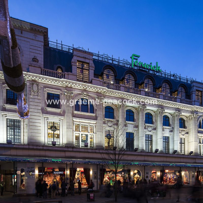 Fenwick Newcastle at Christmas, Newcastle upon Tyne, Tyne and Wear