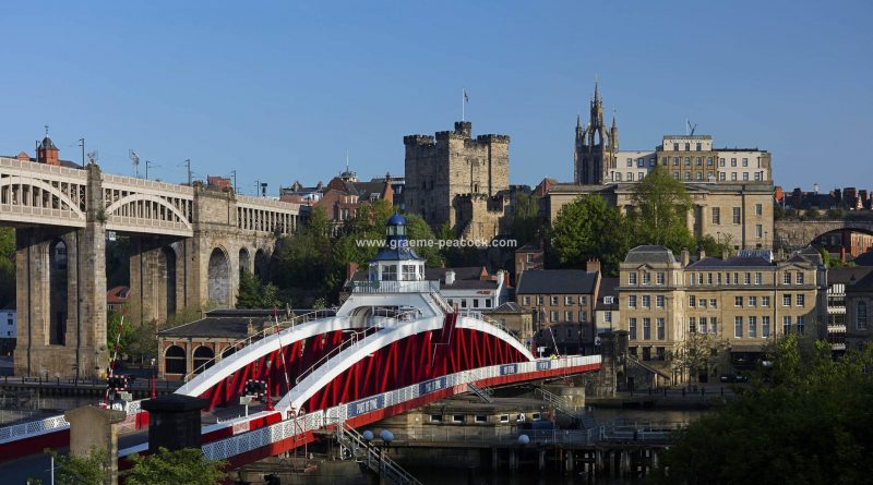 Newcastle quayside at dawn, Newcastle upon Tyne, Tyne & Wear