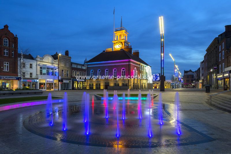 Christmas Lights, Stockton on Tees, Tees Valley