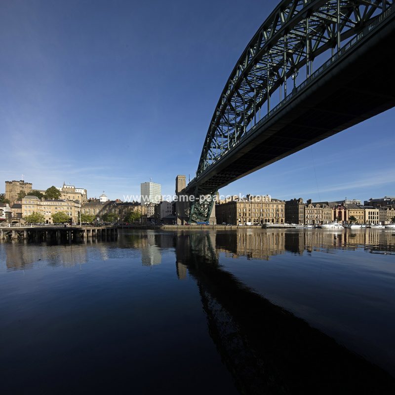Newcastle quayside at dawn, Newcastle upon Tyne, Tyne & Wear