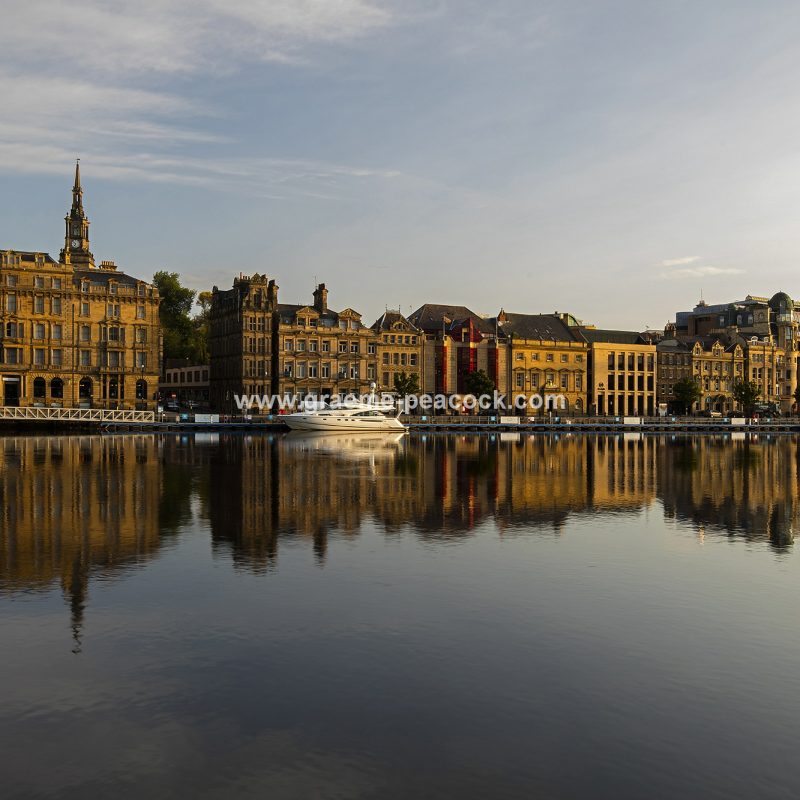 Newcastle quayside at dawn, Newcastle upon Tyne, Tyne & Wear