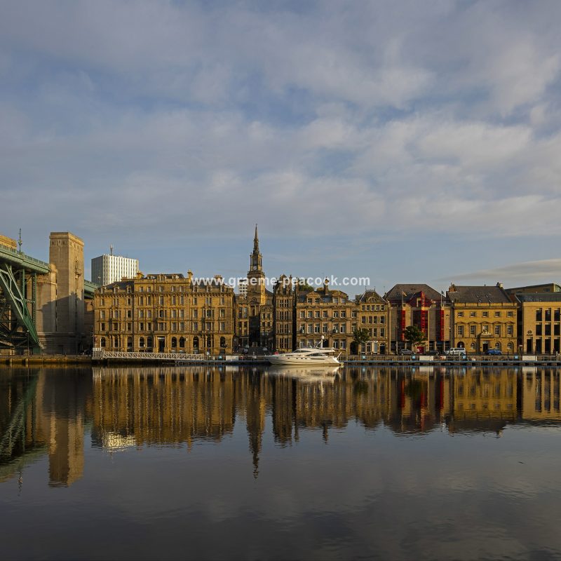 Newcastle quayside at dawn, Newcastle upon Tyne, Tyne & Wear
