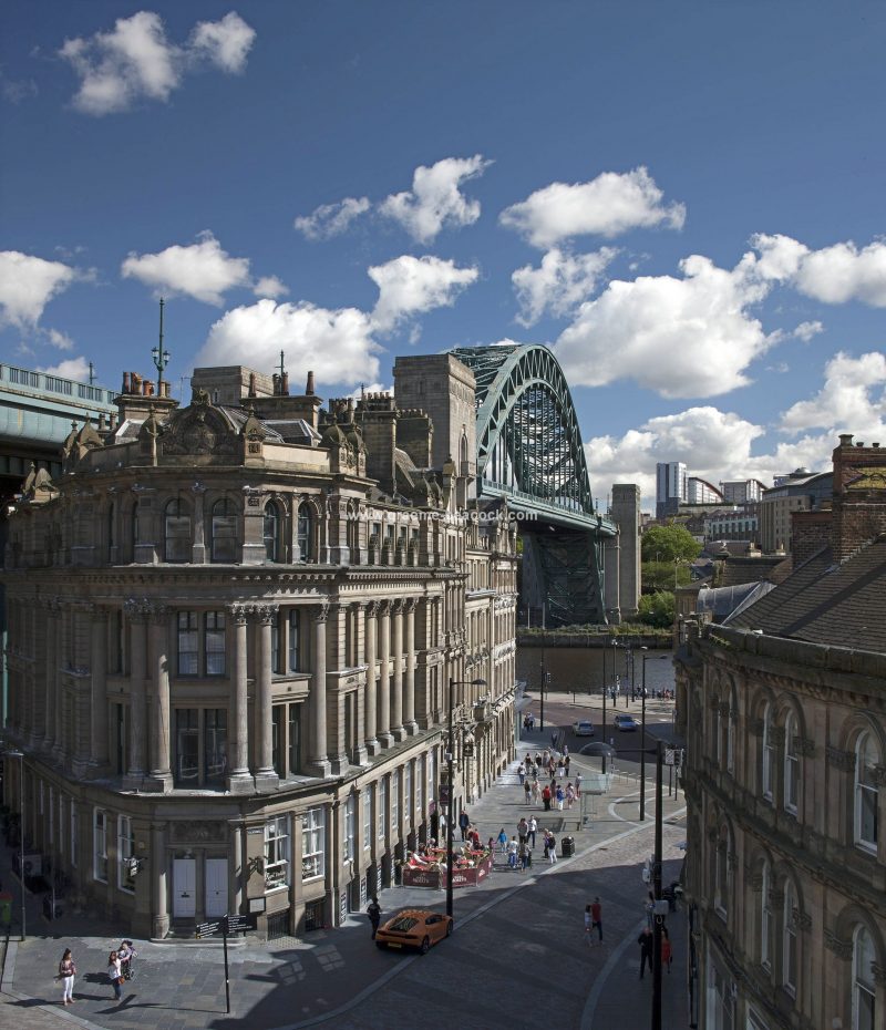 The Side looking towards the quayside, Newcastle upon Tyne, Tyne & Wear