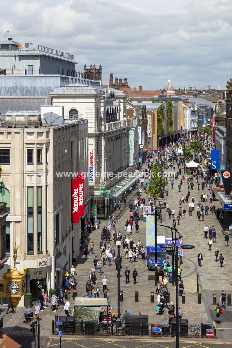 Retail therapy, Northumberland Street, Newcastle upon Tyne, Tyne & Wear