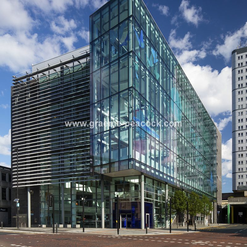 Newcastle Central Library by day, Newcastle upon Tyne, Tyne & Wear