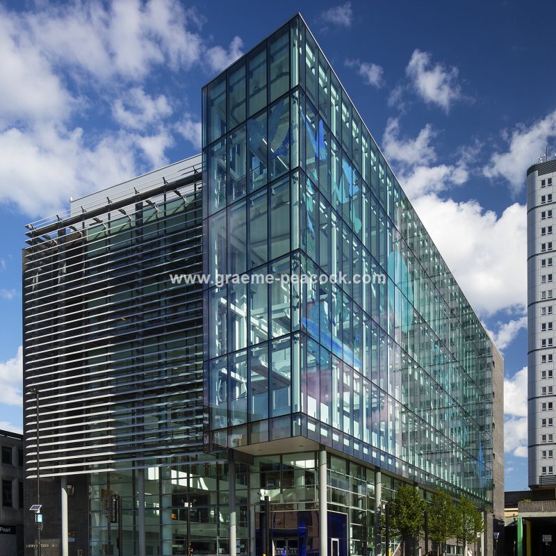 Newcastle Central Library by day, Newcastle upon Tyne, Tyne & Wear
