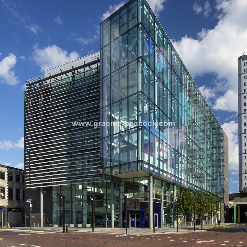 Newcastle Central Library by day, Newcastle upon Tyne, Tyne & Wear