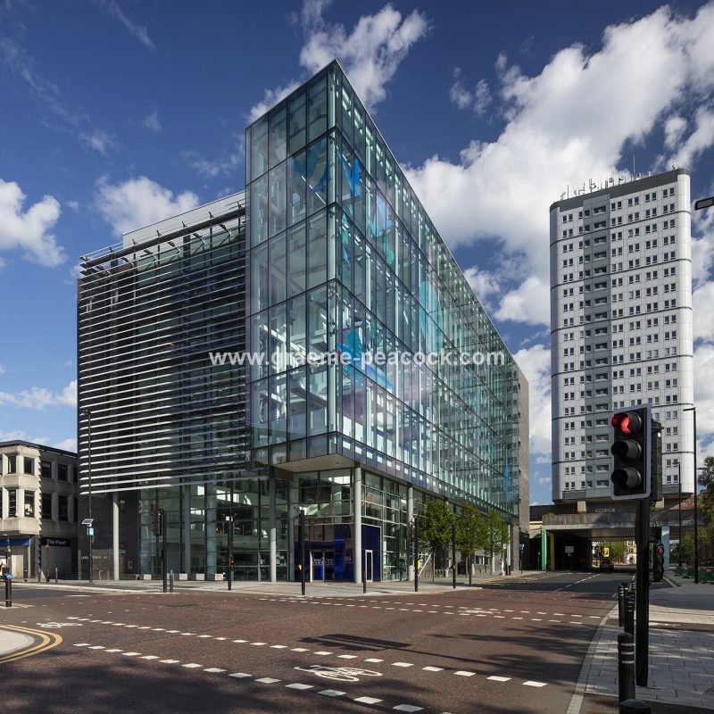 Newcastle Central Library by day, Newcastle upon Tyne, Tyne & Wear